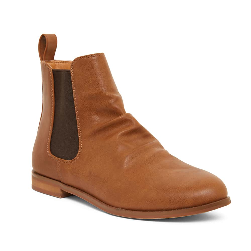 Eckna Boot in Tan Smooth