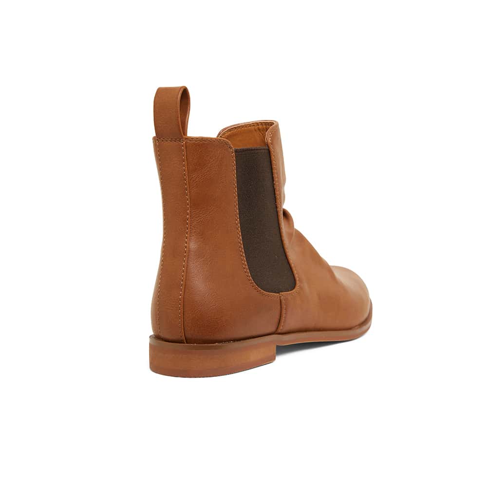 Eckna Boot in Tan Smooth