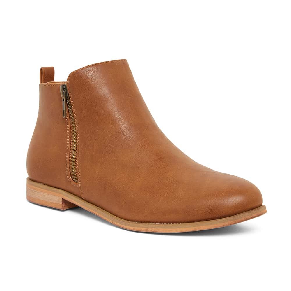 Eden Boot in Tan Smooth