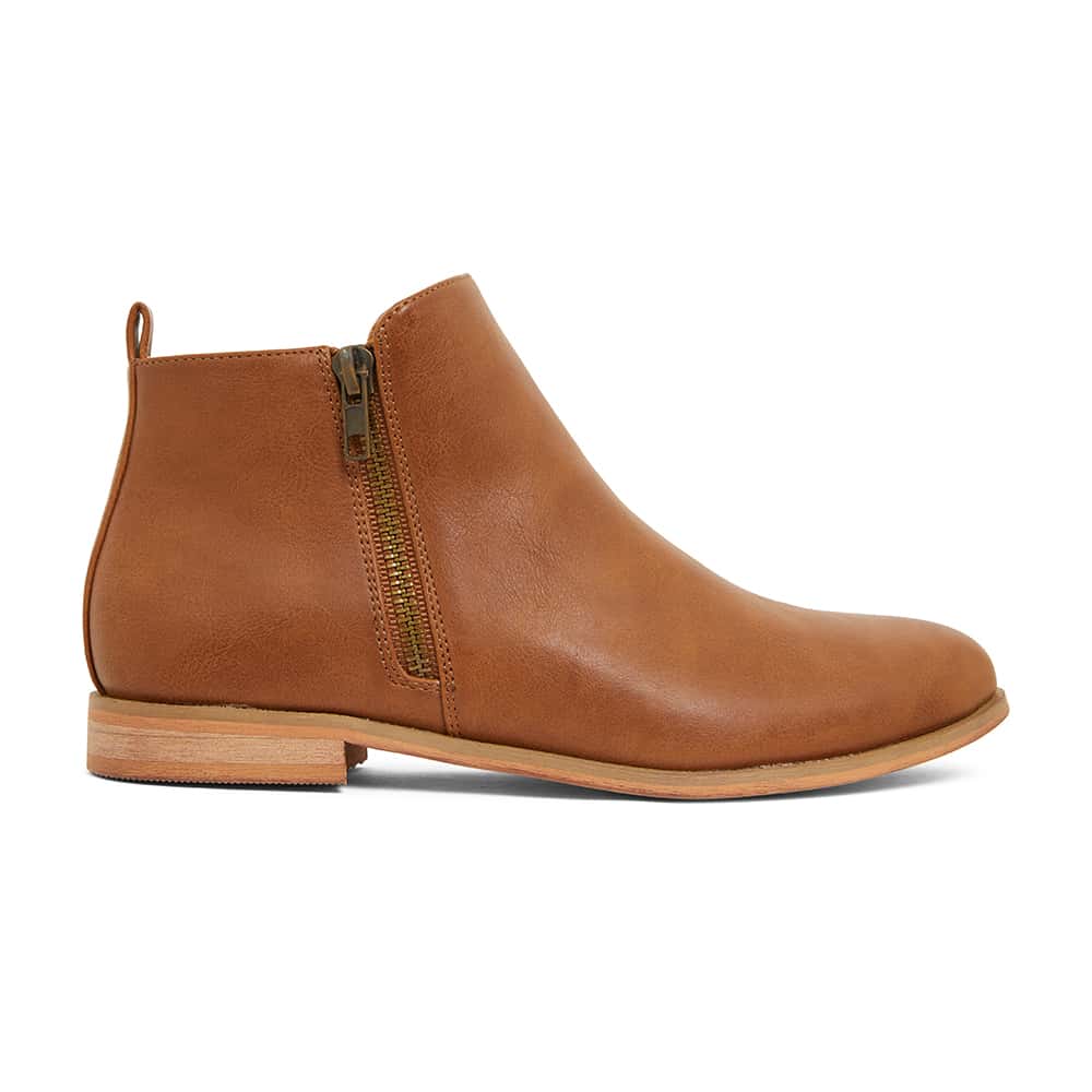Eden Boot in Tan Smooth