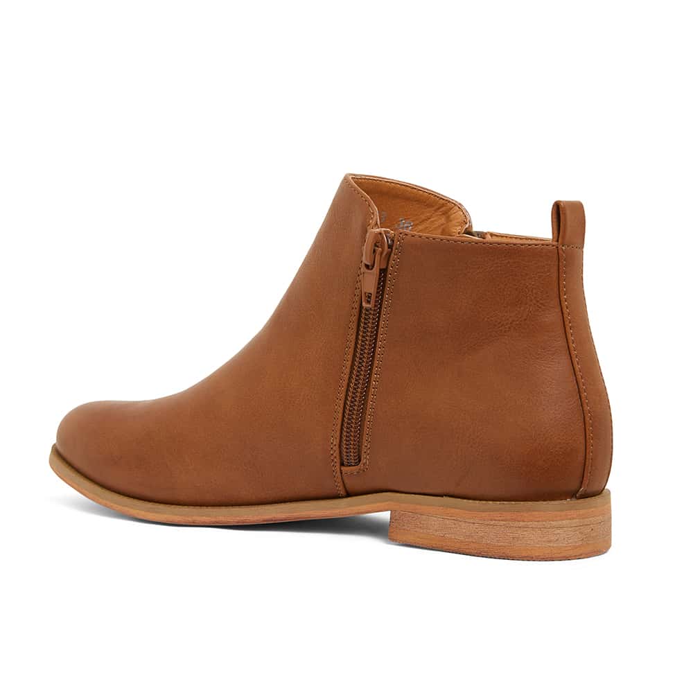 Eden Boot in Tan Smooth