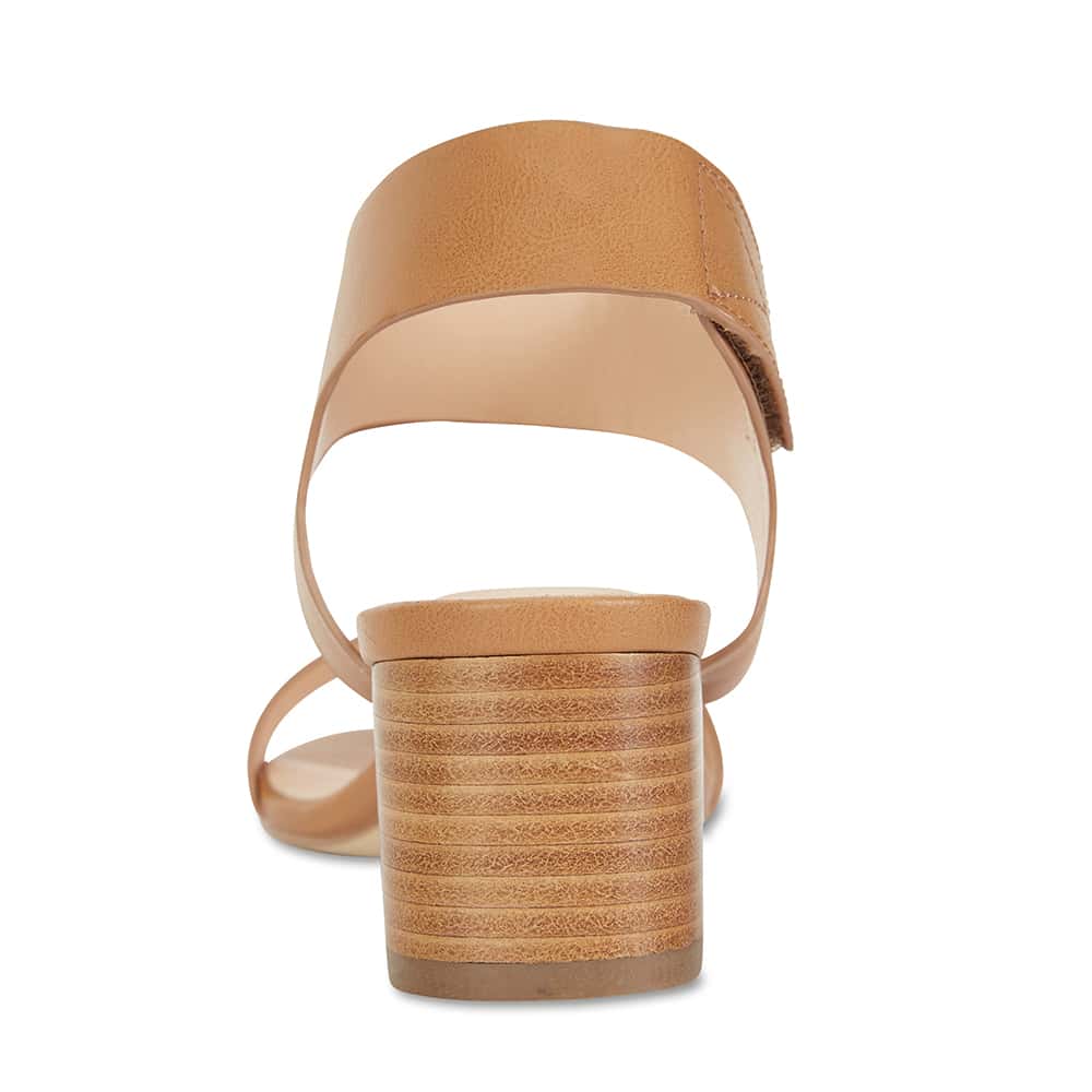 Elesha Heel in Tan Smooth