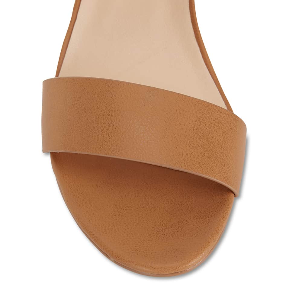 Elesha Heel in Tan Smooth