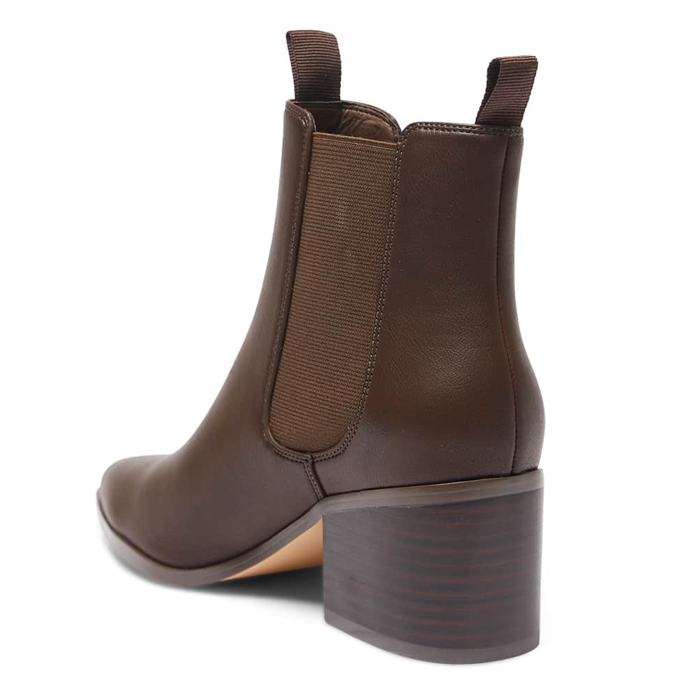 Faller Boot in Brown  Smooth