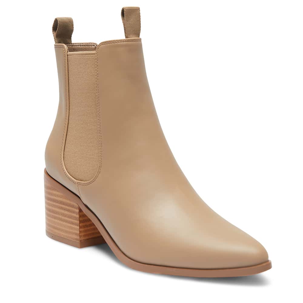 Faller Boot in Taupe Smooth