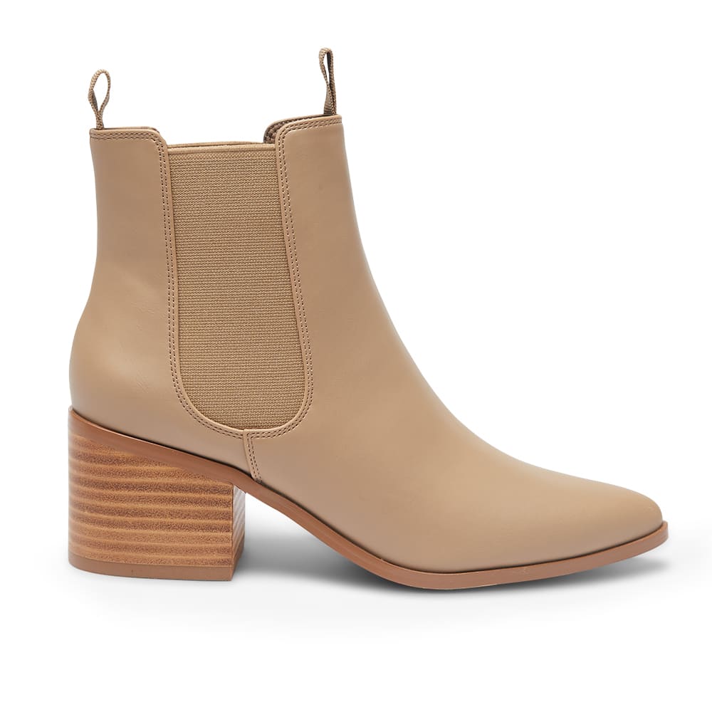 Faller Boot in Taupe Smooth