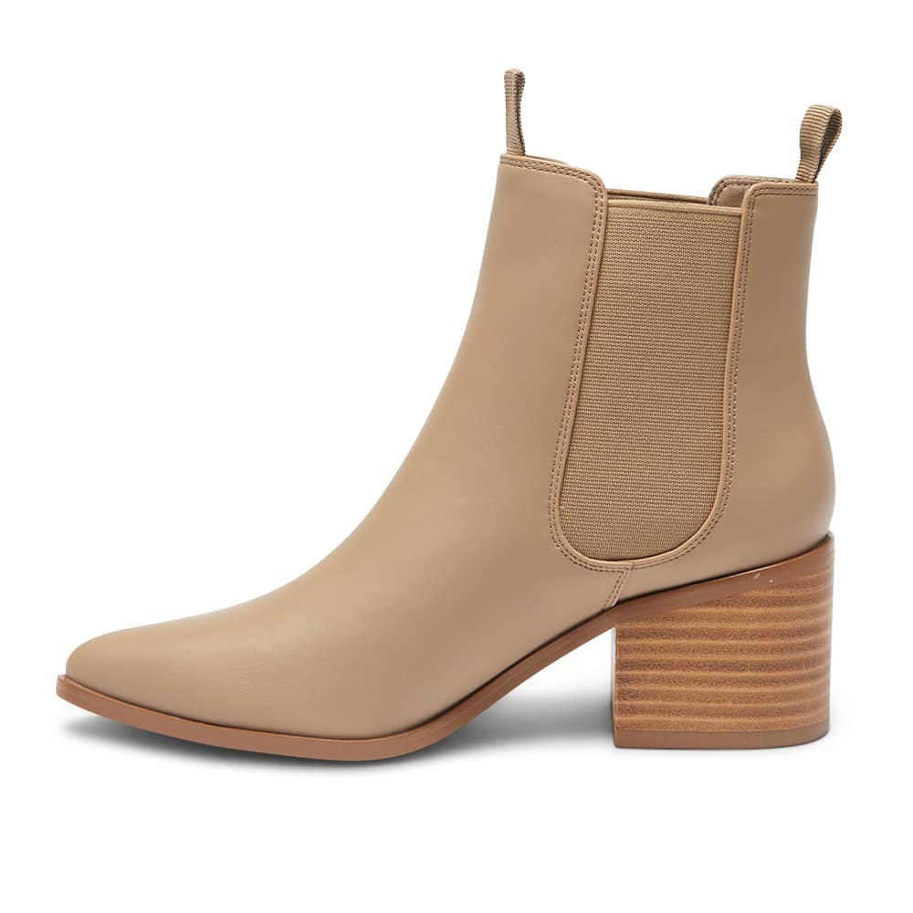 Faller Boot in Taupe Smooth