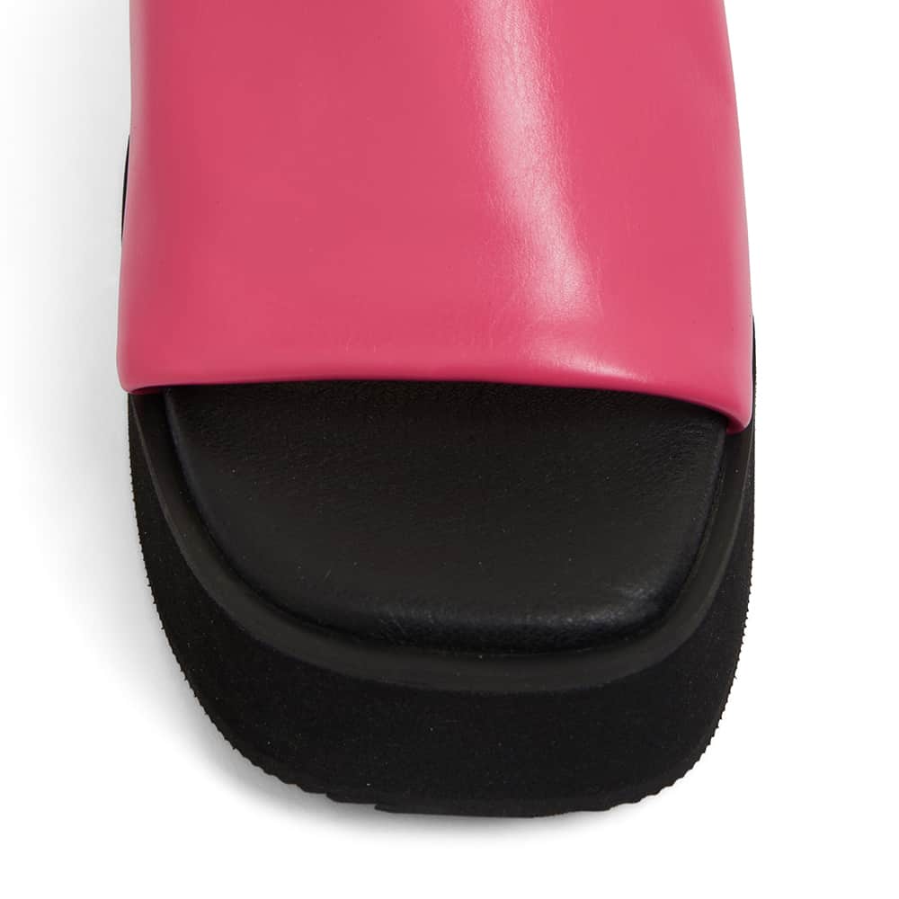 Fiasco Heel in Pink Smooth