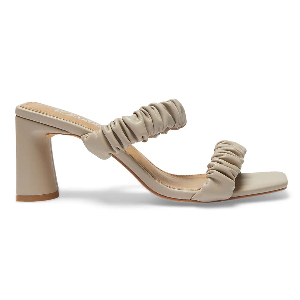 Garcia Heel in Nude Smooth