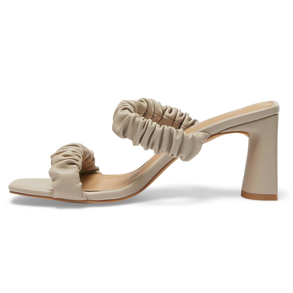 Garcia Heel in Nude Smooth