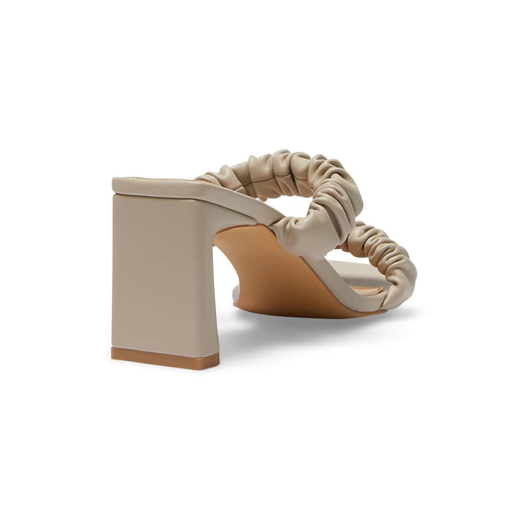 Garcia Heel in Nude Smooth