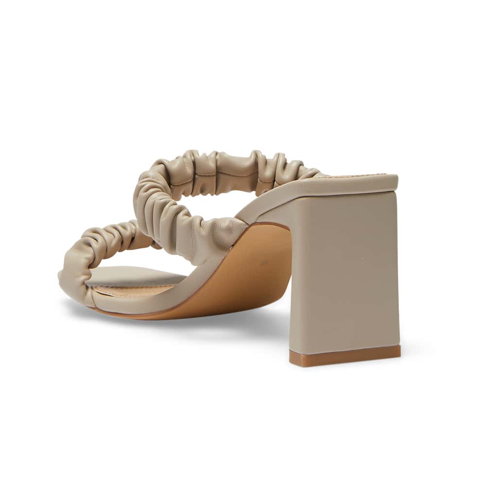 Garcia Heel in Nude Smooth