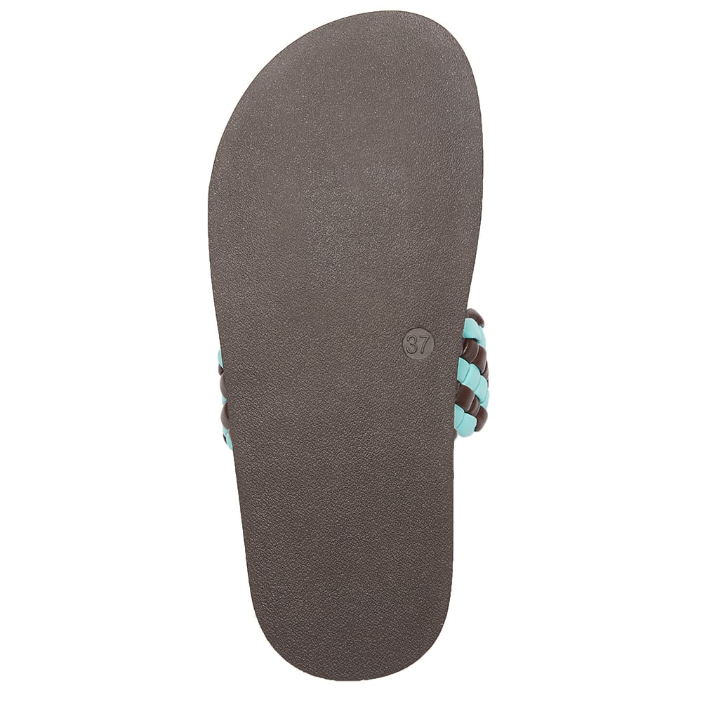 Ghost Slide in Brown And Turquoise Smooth