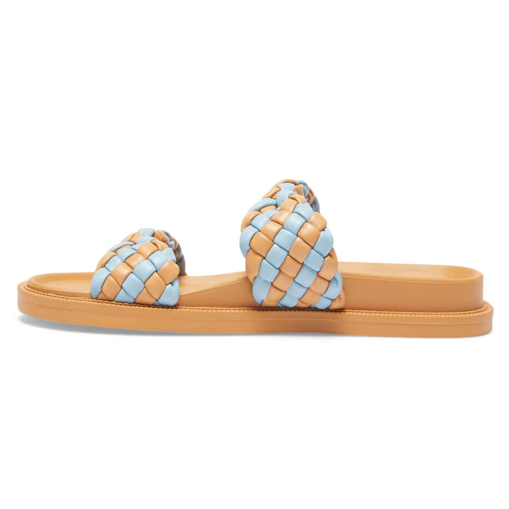Ghost Slide in Camel And Blue Smooth
