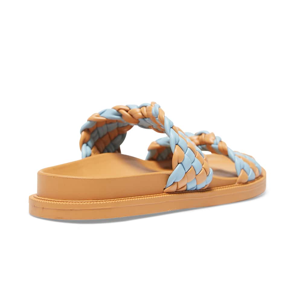 Ghost Slide in Camel And Blue Smooth