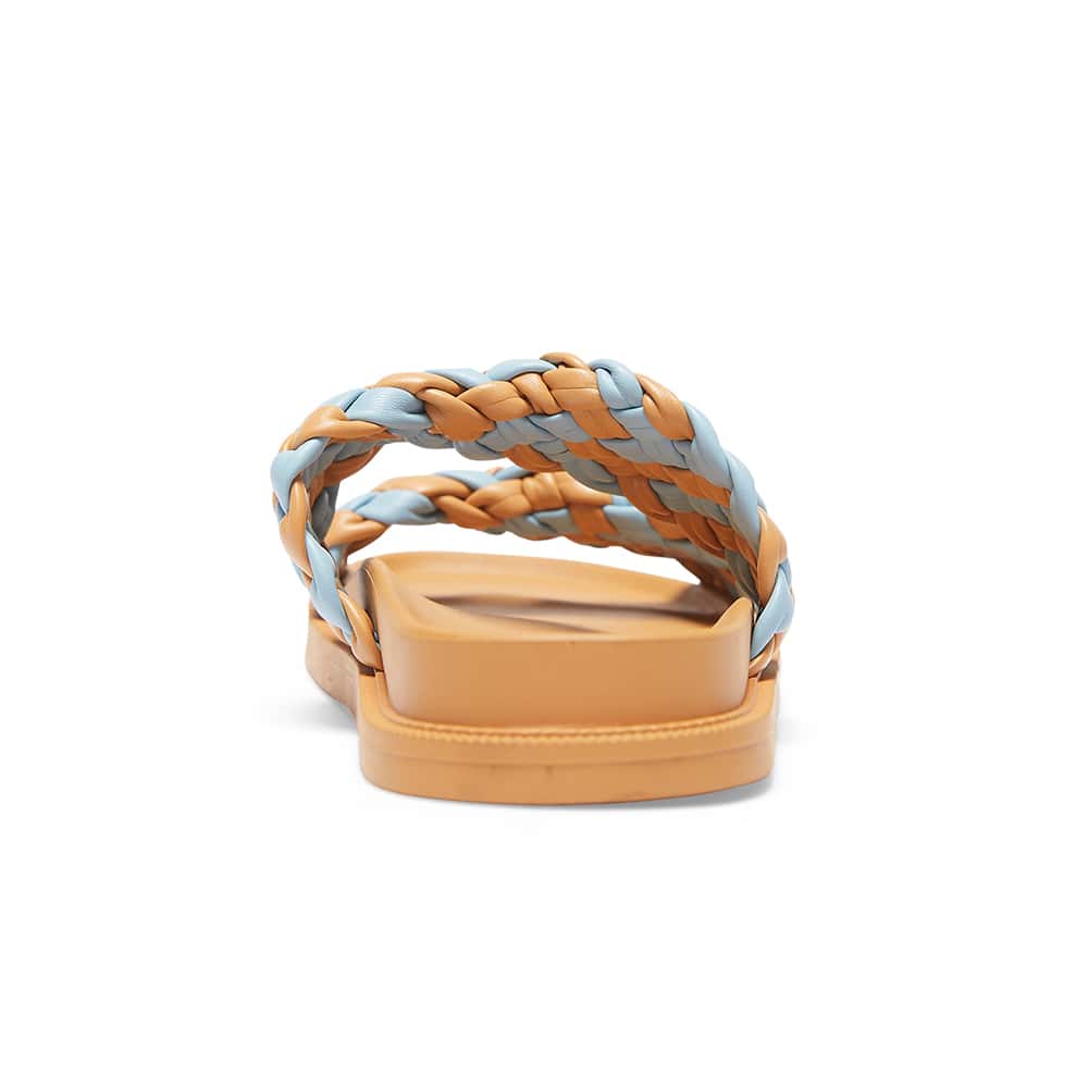 Ghost Slide in Camel And Blue Smooth