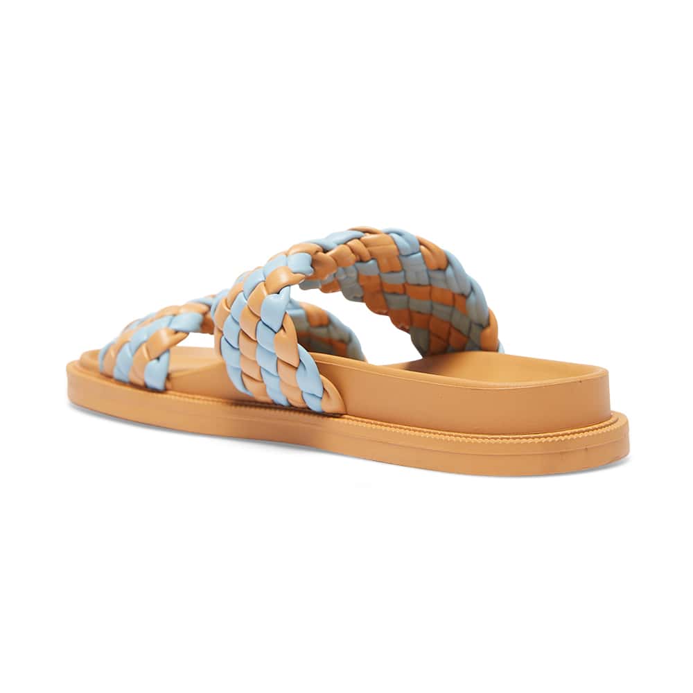 Ghost Slide in Camel And Blue Smooth