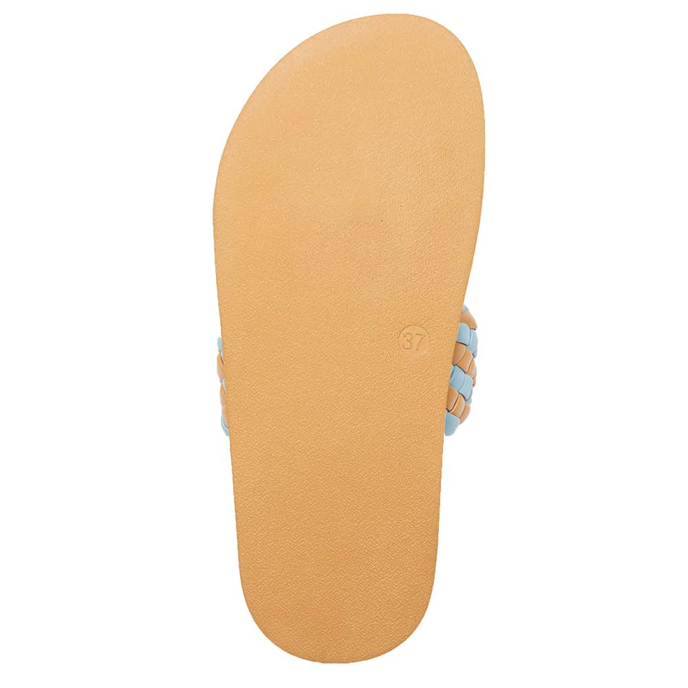 Ghost Slide in Camel And Blue Smooth
