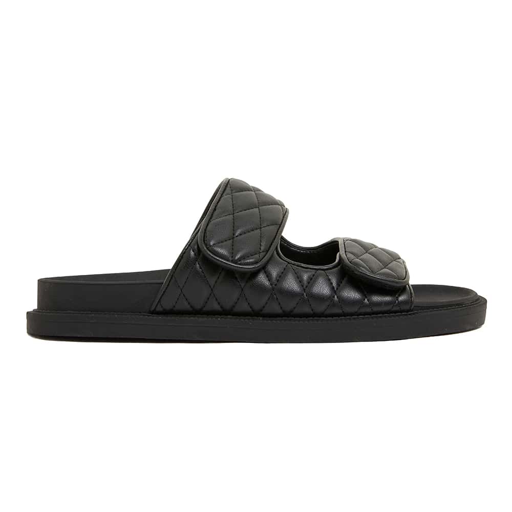 Gretel Slide in Black Smooth