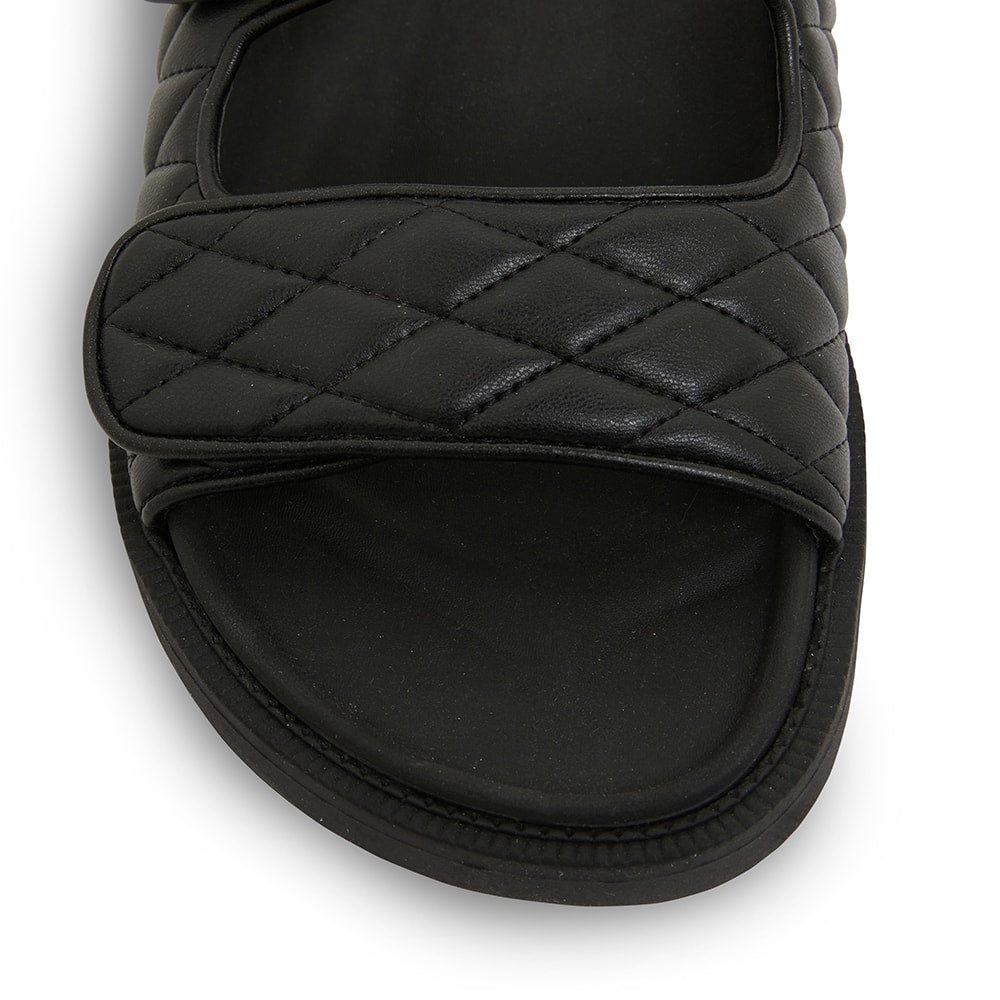 Gretel Slide in Black Smooth