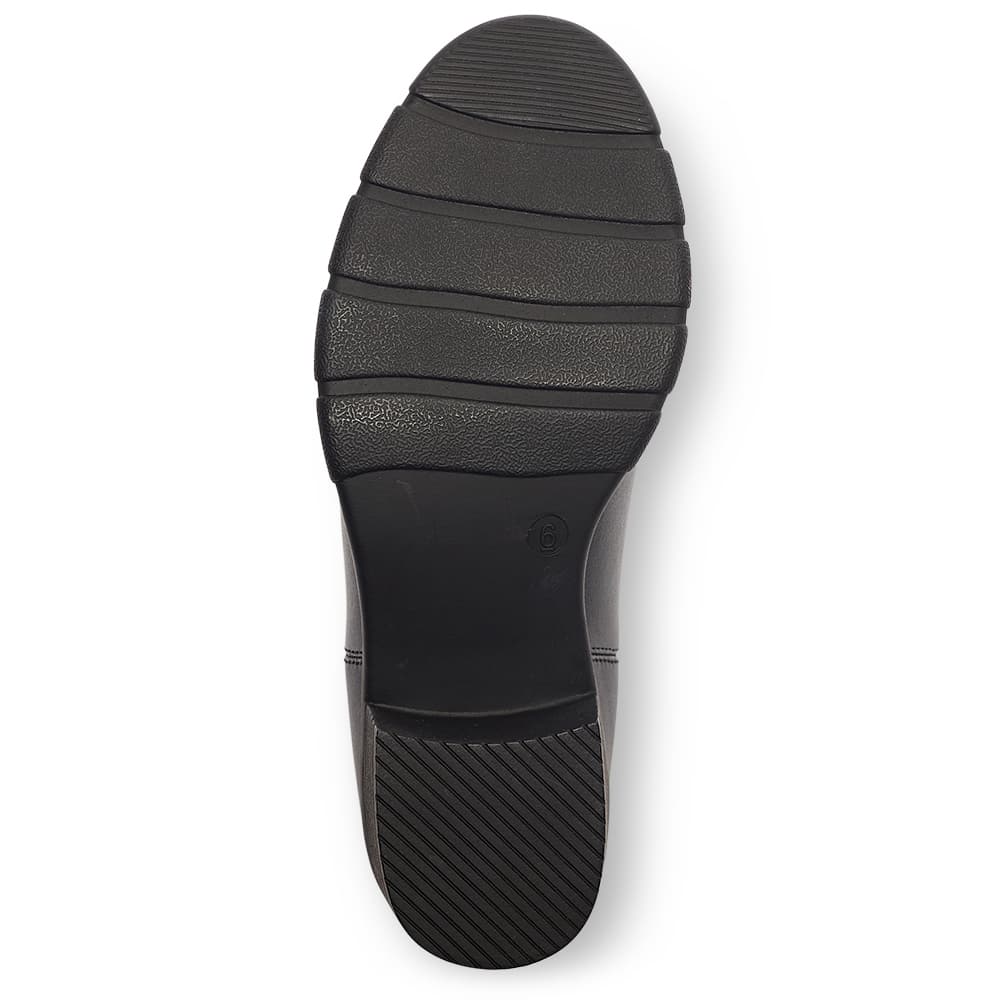 Hamlet Boot in Black Smooth