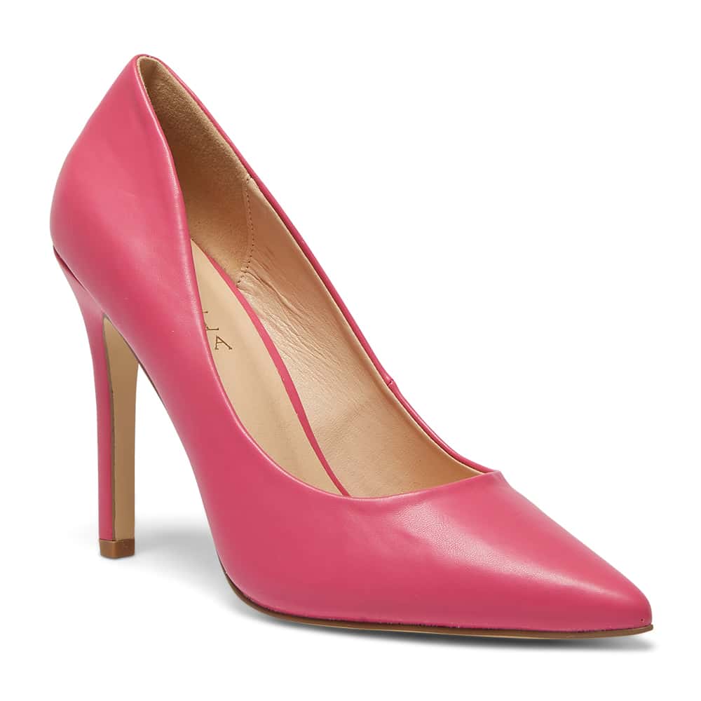 Harbour Heel in Pink Smooth