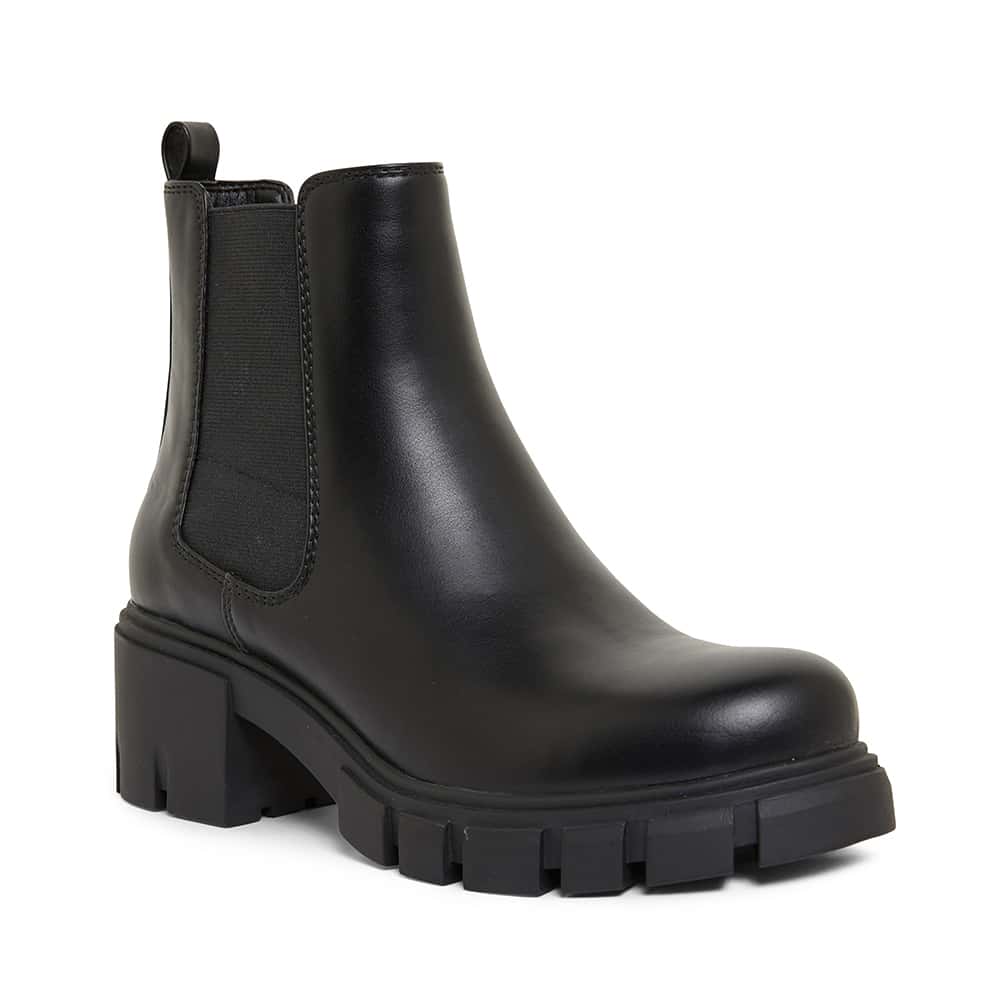 Hasty Boot in Black Smooth | Ravella | Shoe HQ