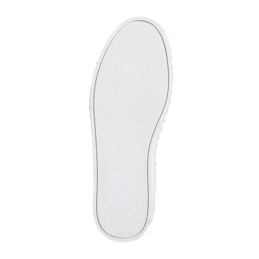 Heart Sneaker in Grey Fabric