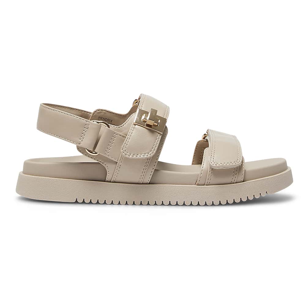 Hendrix Sandal in Nude Smooth