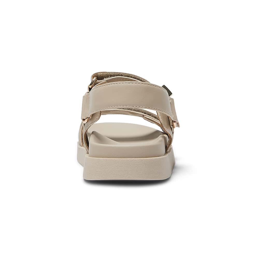 Hendrix Sandal in Nude Smooth