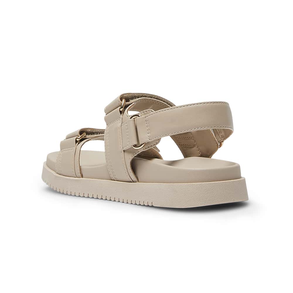 Hendrix Sandal in Nude Smooth