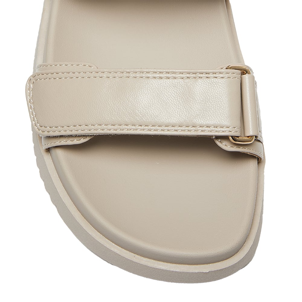 Hendrix Sandal in Nude Smooth