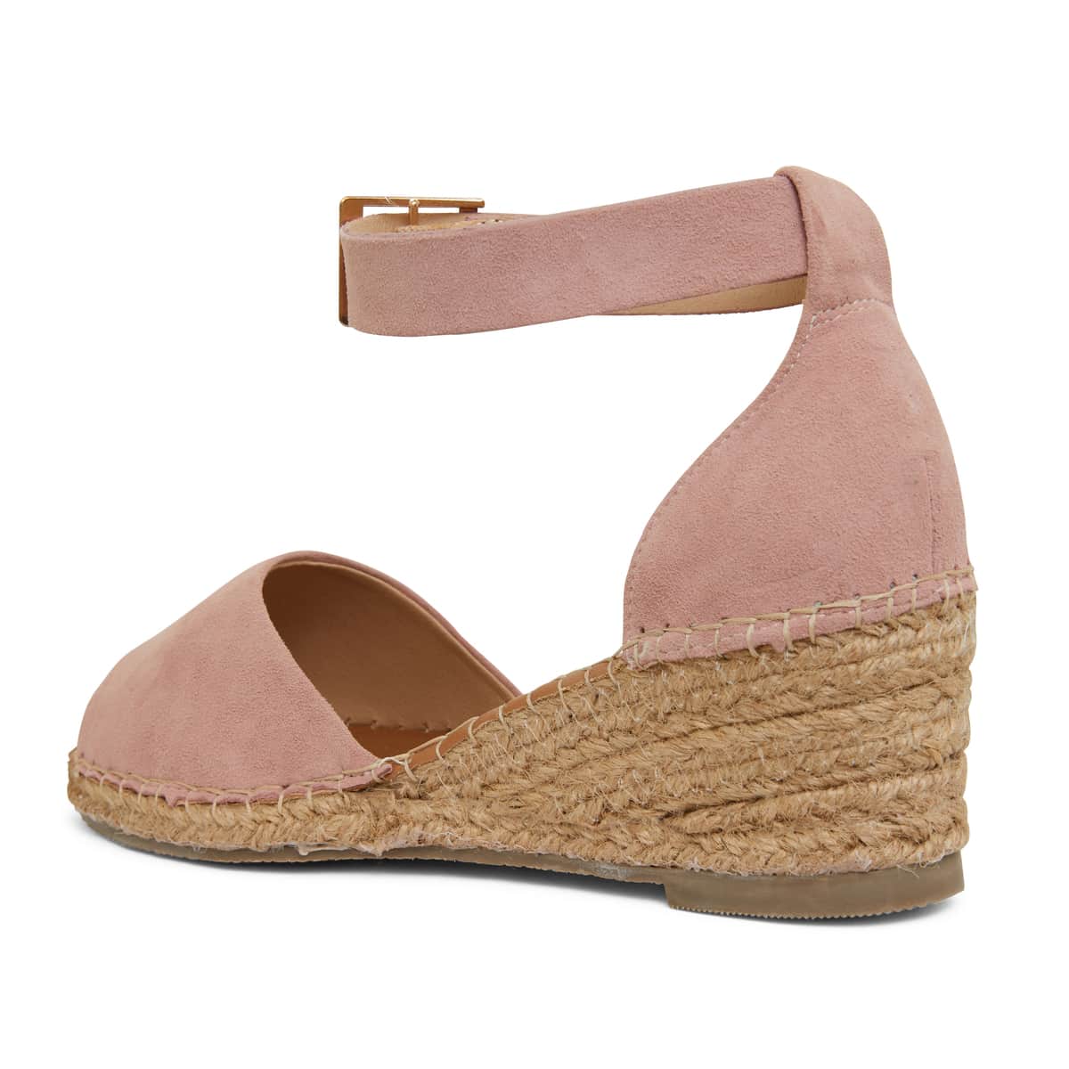 Henley Espadrille in Blush Leather