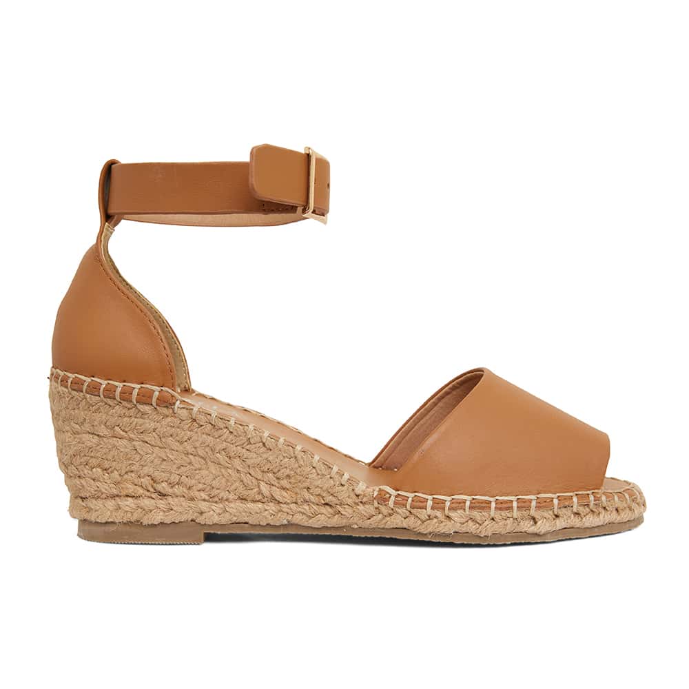 Henley Espadrille in Tan Leather