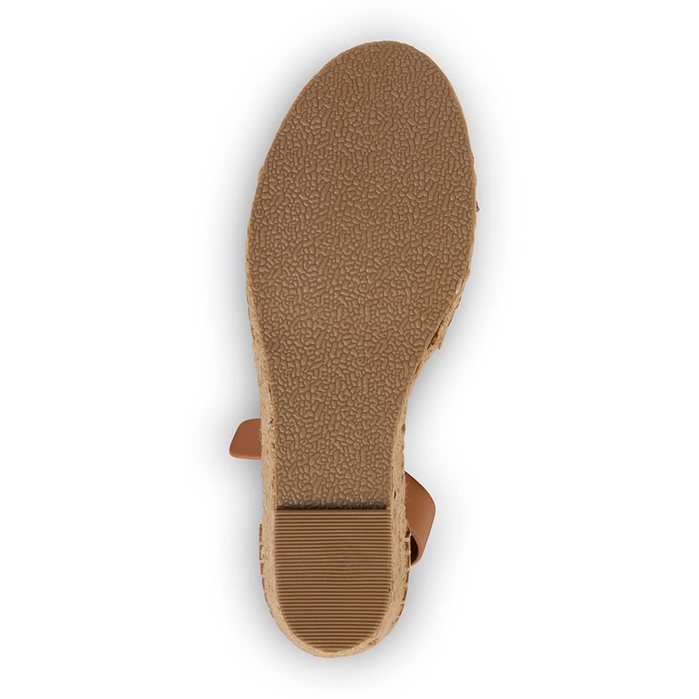 Henley Espadrille in Tan Leather