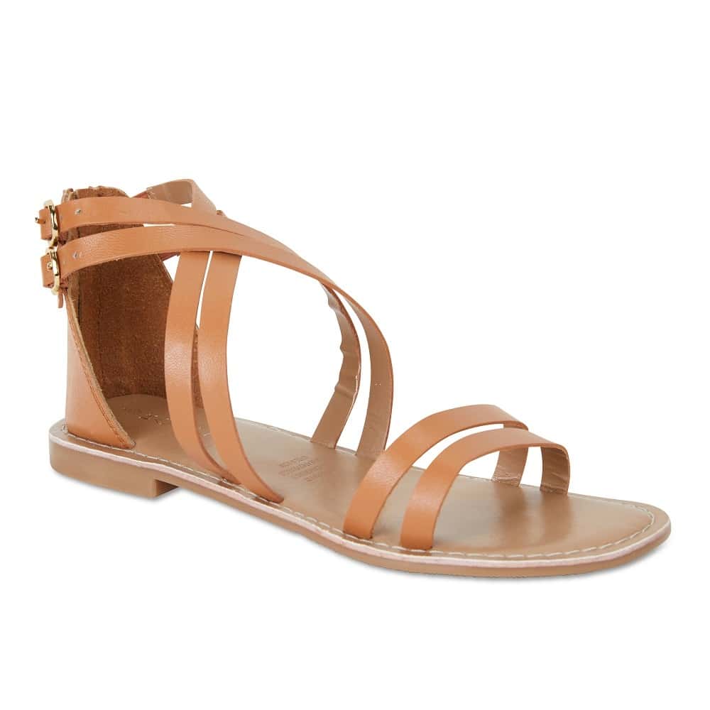 Imagine Sandal in Tan Smooth Smooth
