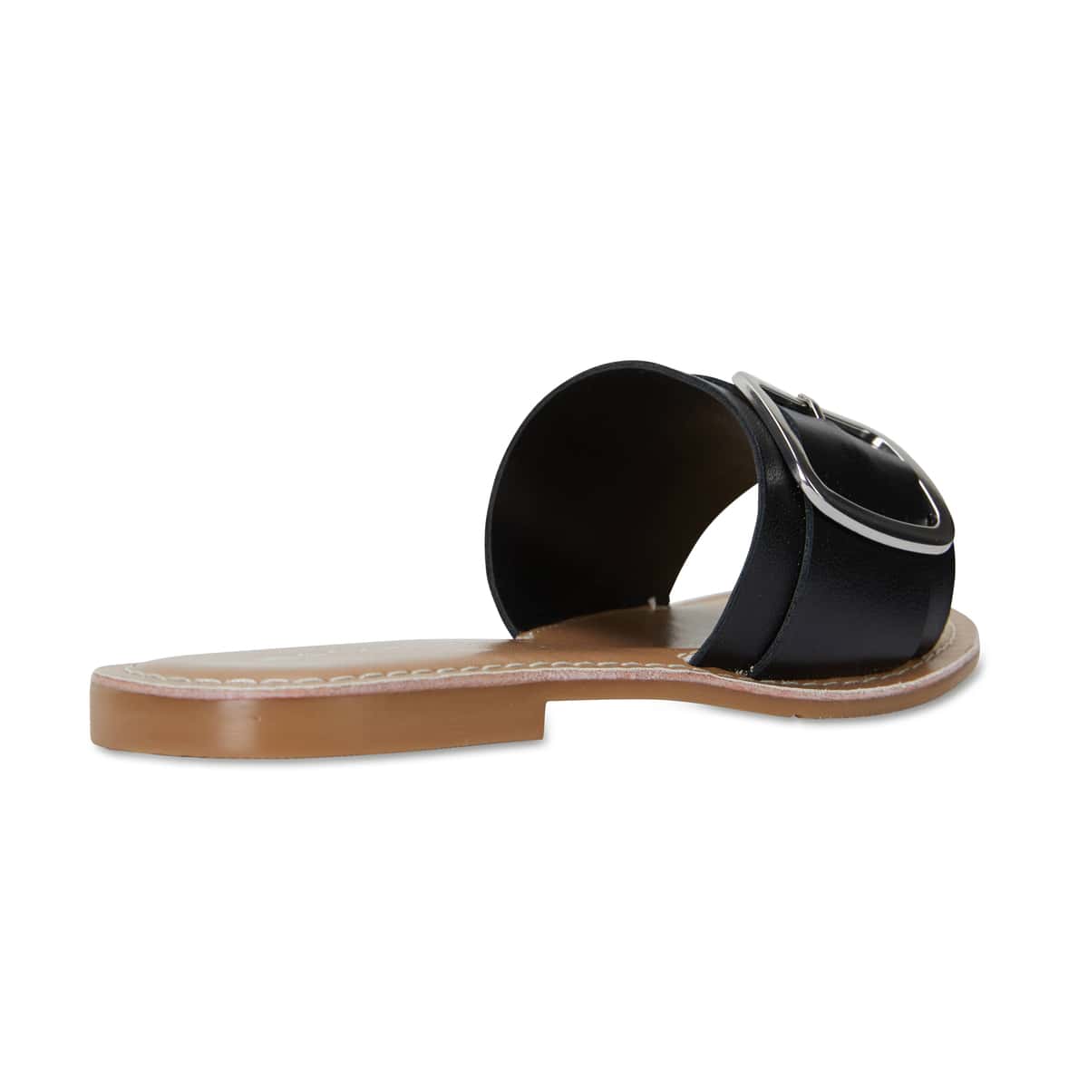 Inca Slide in Black Smooth