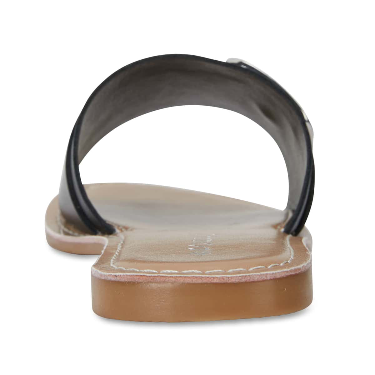 Inca Slide in Black Smooth