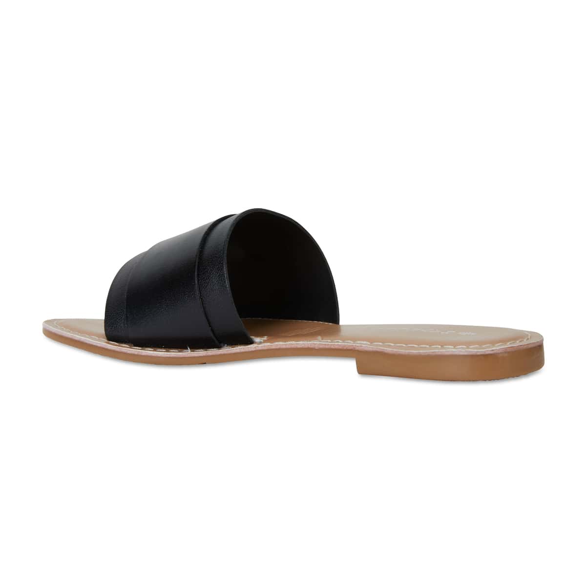 Inca Slide in Black Smooth