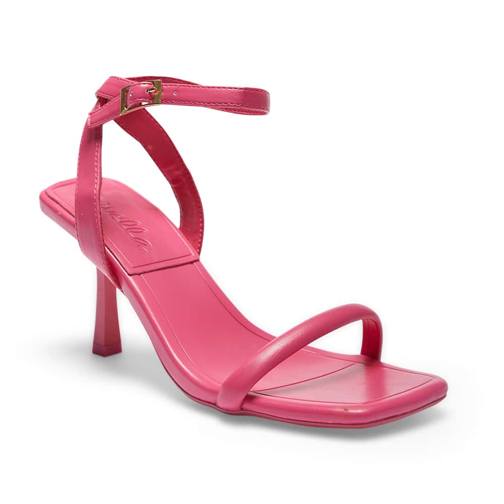 Indy Heel in Pink Smooth