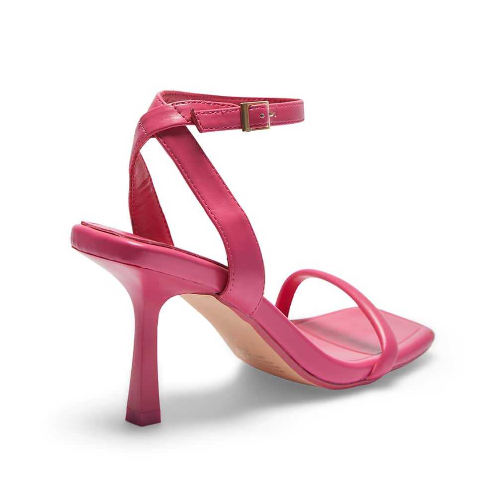 Indy Heel in Pink Smooth