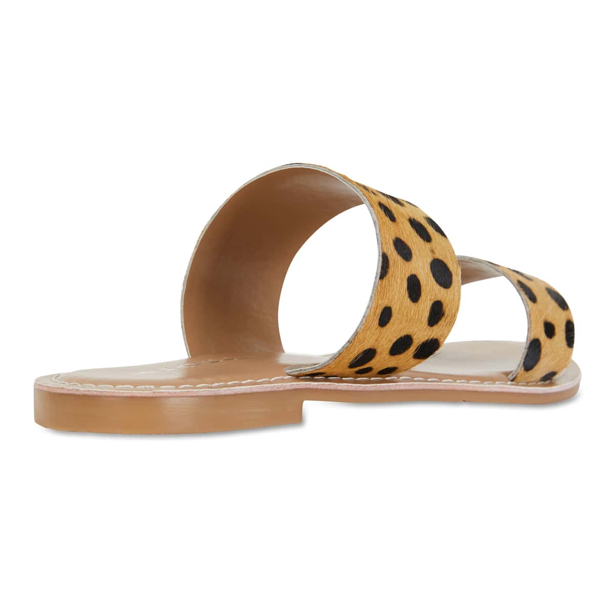 Izzy Slide in Leopard Leather