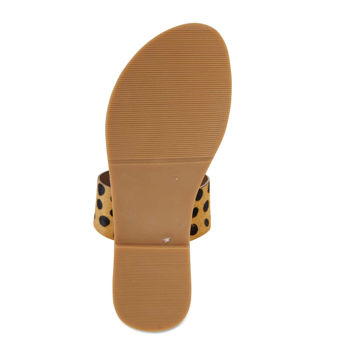 Izzy Slide in Leopard Leather