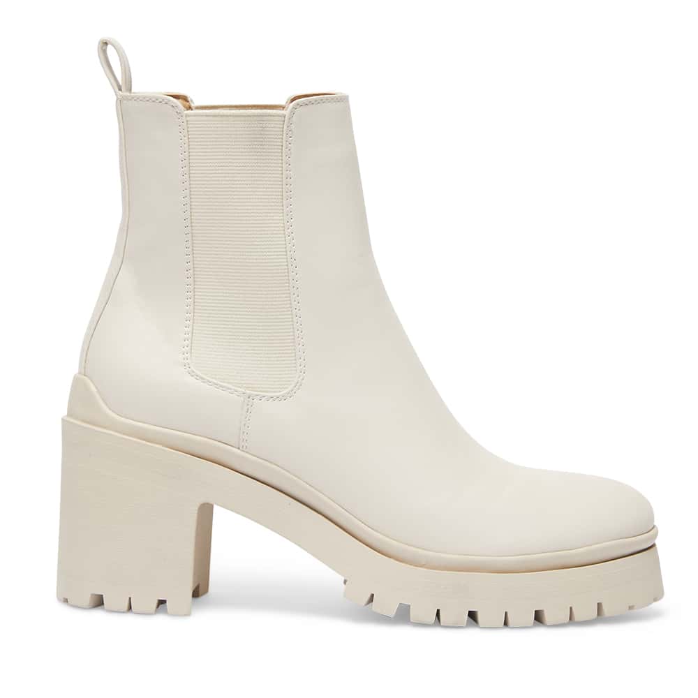 Jakarta Boot in Bone Smooth