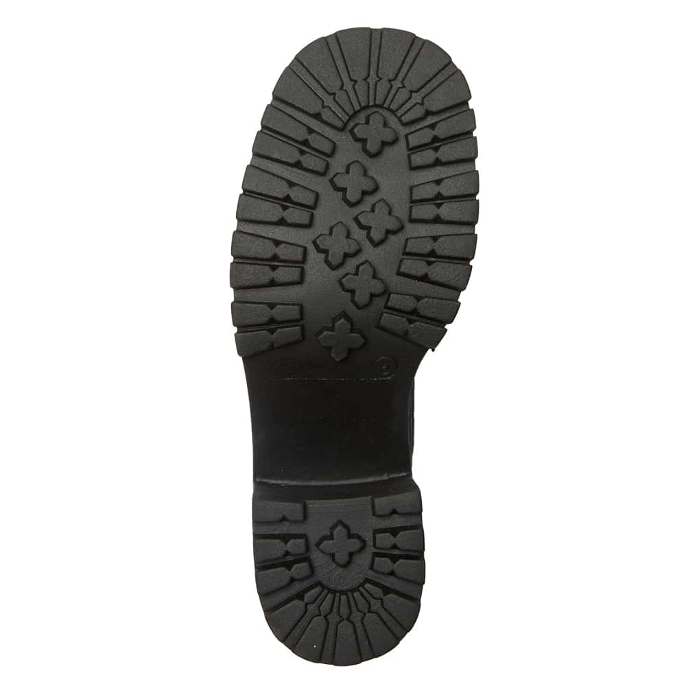 Jayla Loafer in Black Smooth