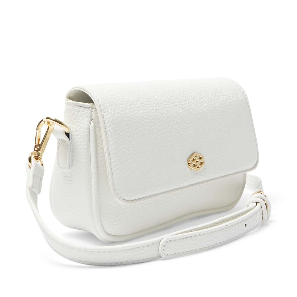 Jessie Handbag in White Pebble