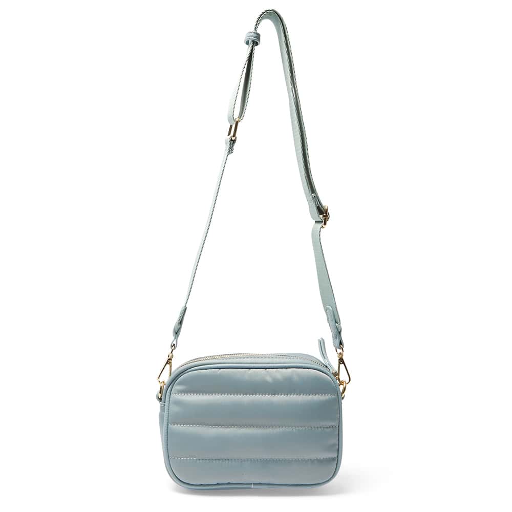Jewel Handbag in Blue Nylon