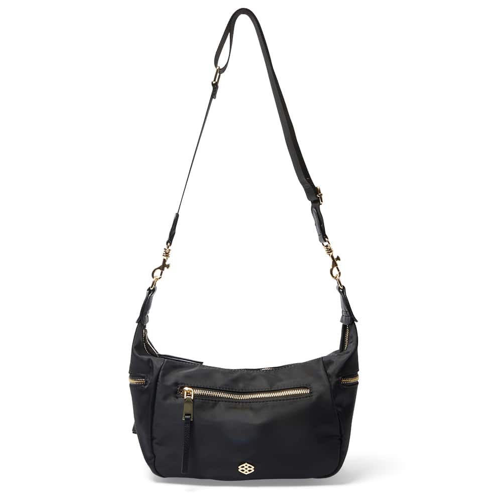 Joy Handbag in Black Nylon