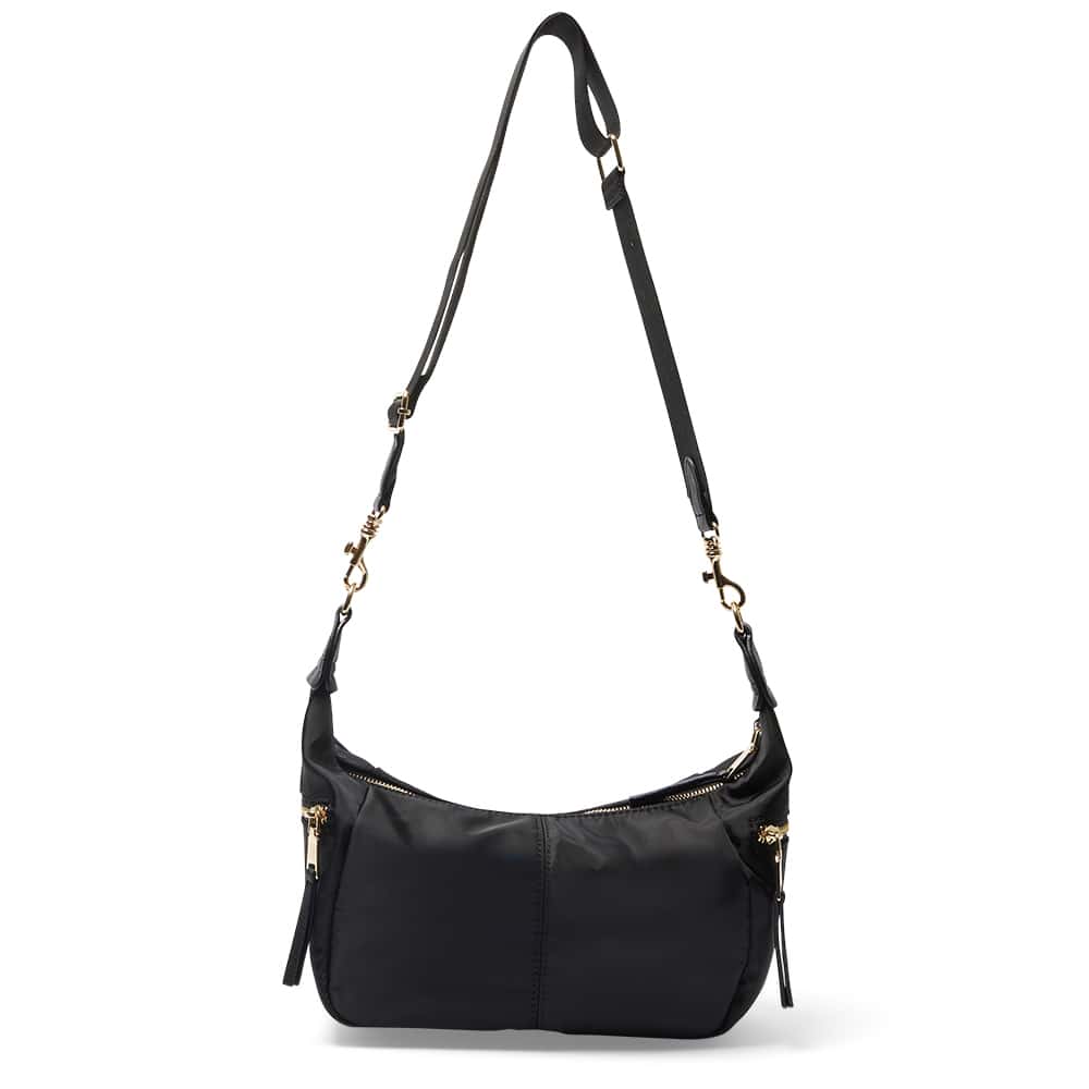 Joy Handbag in Black Nylon