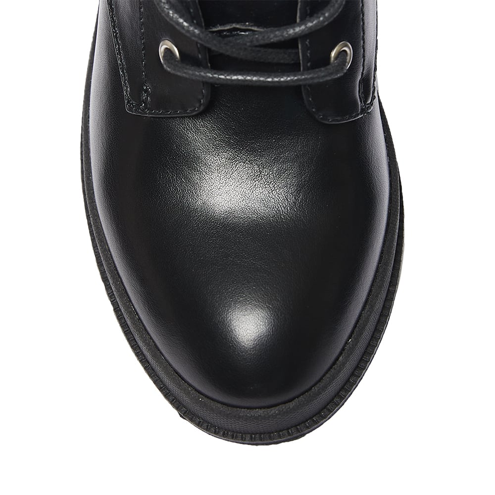 Kane Boot in Black Smooth